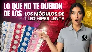 LO QUE NO TE DIJERON de los Módulos de 1 LED Hiper Lente 💥 | ¡Potencia Extrema!