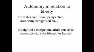 Autonomy for clients 2023 Part 2