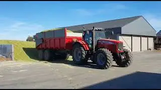 Massey Ferguson 6485 dyna 6 sound!