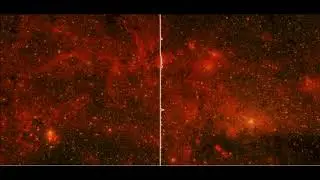 Data Sonification: Galactic Center (Infrared)