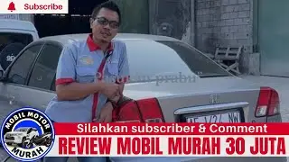 🔴MOBIL MULUS 30 JUTA ⁉️REVIEW MOBIL MURAH HARGA 30 JUTA DI PRABU MOTOR KLIK SUBSCRIBER DAN COMMENT‼️