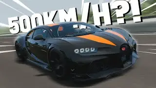 500KM/H IM BUGATTI CHIRON?! - BEAMNG.DRIVE MODS | Lets Play