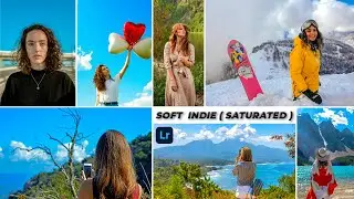 Soft Indie - Lightroom Mobile Presets | Iphone Filter | Aesthetic Preset | Indie Preset | Indie Tone