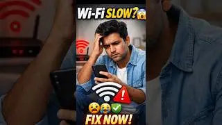 WI FI slow hai?😱#shorts #wifitips #mobiletips #youtubeshorts #viralshorts #smartphone