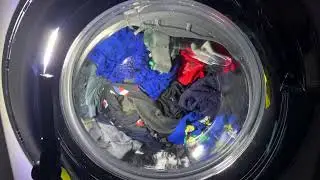 Hoover H-WASH 700 cottons end of final rinse and final spin 1600rpm