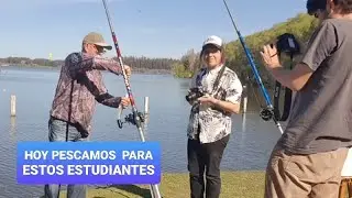 PEJERREYES EN LAGUNA DE LOS PADRES EXPLOTADA DOMINGO 4/8/22