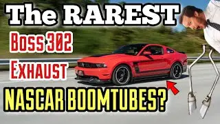 Watch As Nascar Boomtubes Transform This 2012 Boss 302 Mustang With Kooks Sidepipes Exhaust!
