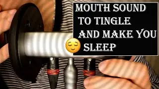 ASMR | Slow and Tingling Mouth Sound (Close Breathing, Chewing Nothing, Binal 2, Unintelligible )