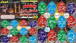 Live Majlis 20 Safar 2022 Kandwal jhelum  Imambargah qaser e Qaim e Aly Muhammad