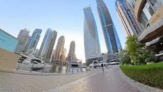 Bike ride around Dubai Marina, Bluewaters and JLT in 360&deg;