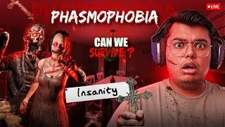 Phasmophobia INSANITY MODE &ndash; Hardest Ghost Hunt Ever! 👻💀| Live 🔴
