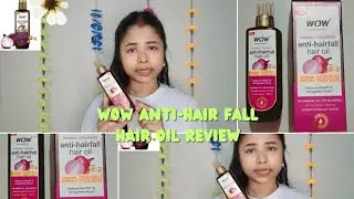 Wow( ONION+COLLAGEN )Anti hairfall hair oil honest review|| wow hair oil review in hindi