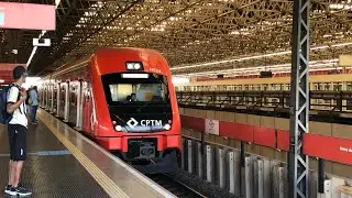 CPTM | Trem Série 8500 (H524) prestando serviço na Linha 11 Coral