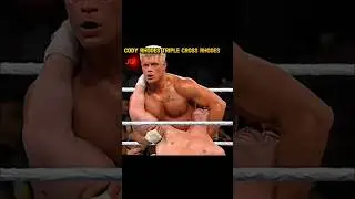 Cody Rhodes vs John Cena &ndash; Cody Hits 3 Cross Rhodes but Cena Kicks Out! 😱🔥 #shorts #jonhcena