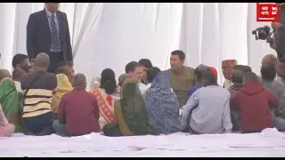 पीड़ित परिवारों से मिलने के बाद बोले राहुल गांधी, सरकार ने कुछ नहीं किया, अभी भी गंदा पानी पी रहे