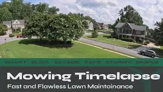 Lymow One Lawn Maintainance in Action