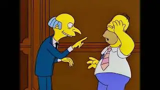The Simpsons - Burns Is High On Ether