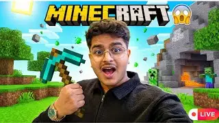 🔴 Minecraft LIVE Hindi &ndash; Diamond Hunt & Chill Survival! @SenpaiXion4755