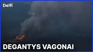 Savaitės kriminalai. Oro balionų susidūrimas ir degantys vagonai su dujomis