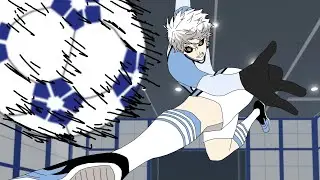 Nagi's Five Shot Fake Volley Goal | Blue Lock Fan Animation (Chap.190)