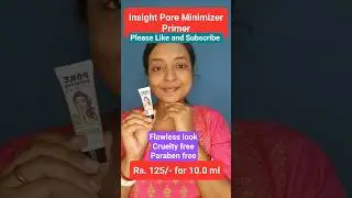 Insight Cosmetics Pore Minimizer Primer #makeup #primer #shorts #youtubeshorts