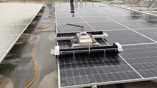 Solar clean AI robot/photovoltaic clean/solar clean solution/Kwunphi/solar EPC/Solar O&M/roofsolar