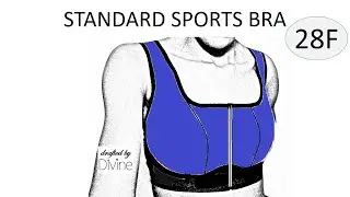Free 28F Standard Sports Bra PDF Pattern Download
