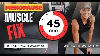 45-Minute Full Body Strength Workout | Dumbbells, Arms & Abs | Over 40 Follow-Along