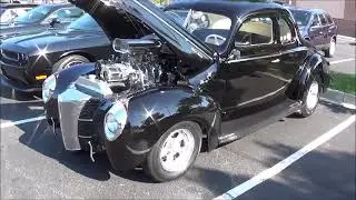 1940 Ford Deluxe Blown Street Rod Coupe Dreamgoatinc Hot Rod Custom and Classic car Video