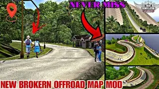 Map Mod Bussid 3.7 - New Broken Road Map Mod For Bus Simulator Indoneaha|| Mod Bussid |Bus Simulator