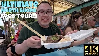 NORTH SHORE LOCAL FOOD!! HIDDEN GEM NETFLIX FOOD TRUCK + BEST  SHAVE ICE IN NORTH SHORE, USA [4K]