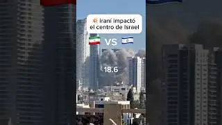 🚀 Ir&aacute;n ataca a Israel: Impactantes destrucciones en Tel Aviv 🇮🇷🔥🇮🇱
