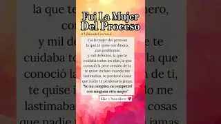 🔴👉 I Was The Woman in the Process 👈 Beautiful Phrases and Reflections #phrases #reflections #vira...