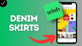 How to Find Denim Skirts in Wish (Trendy & Affordable Fashion!)