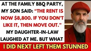 My Son Announced at a Family BBQ: &ldquo;Rent Is $8,800. Move Out.&rdquo; What I Did Next Ruined Him
