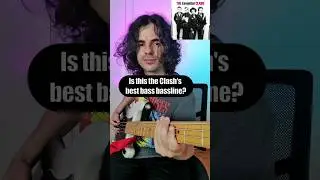 Is this the Clash's SICKEST bassline? The Clash Bass cover #shorts #Bass #basscover