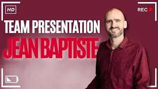 Team Presentation: Jean Baptiste, Executive Director