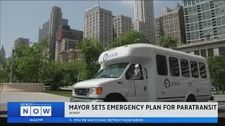 Mayor announces emergency plan to secure paratransit for disabled Detroit residents