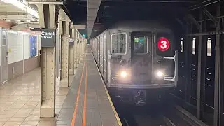 (1) (9)? Lcl & (2) (3) Lcl/Exp Train Action at Canal Street