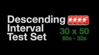 Beep Test, But For Swimming [30x50m]