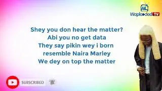 Zlatan &ndash; The Matter Ft. Papisnoop (Lyrics Video)