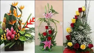 Simple Flower arrangement DIY Ideas 2021/Easy Homemade Floral Arrangements/Force Flower Arrangements
