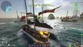 Atlas S13 - PvP - Dauntless Confederate vs F11 / Solitude / ED. FEAT Green Bearded Pirates