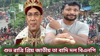 শুভ রাত্রি প্রিয় জাতীয় তা বাদি দল বিএনপি।।