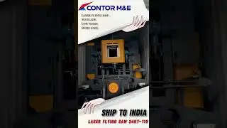 Check out our laser flying saw in shipping!#lasertechnology #industrialinnovation  #cuttingmachine