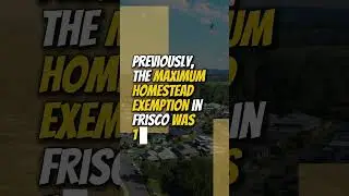 Frisco Just Changed Property Taxes and Homeowners Win Big!