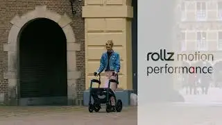 Rollz Motion Performance: rollator and wheelchair combination