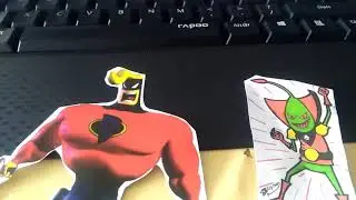 Blasto and bosc react earthworm jim cartoon intro