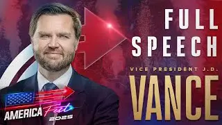 ПОЛНАЯ РЕЧЬ: Джей Ди Вэнс открывает AMFest 2025. 🇺🇸