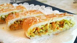 معجنات بالدجاج والخضار